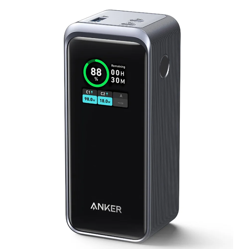 앤커 프라임 보조배터리 20000mAh 200W, A1336, 블랙