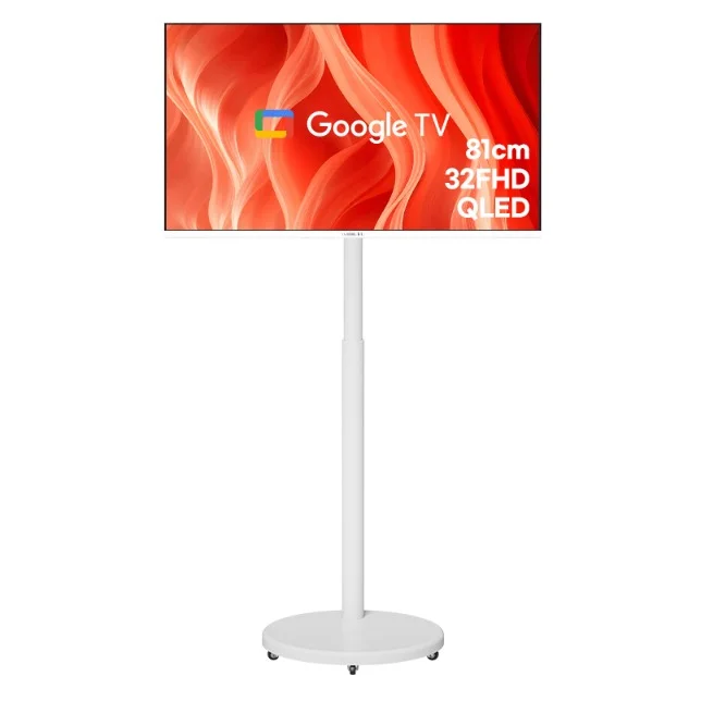 와이드뷰 FHD QLED 화이트에디션 스마트 TV + 와이드무빙뷰 삼탠바