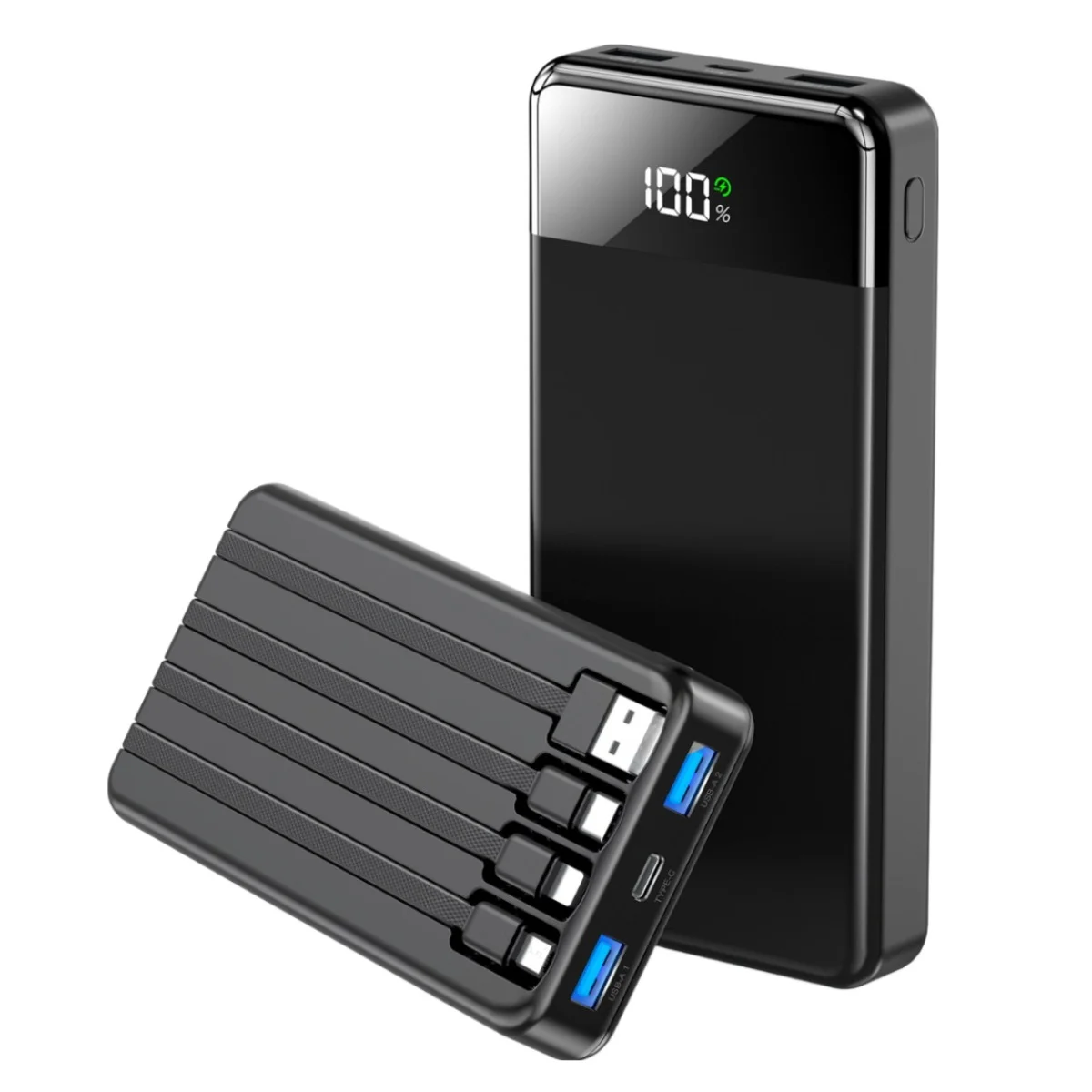 UOOFON 일체형 보조배터리 고속충전 30000mAh 대용량 PD 2